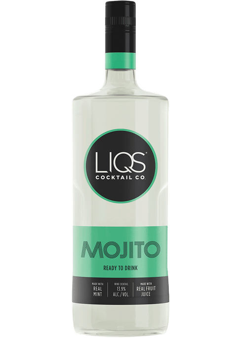 LIQS WINE BASED COCKTAIL MOJITO RTD 1.75LI