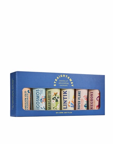 STRAIGHTAWAY COCKTAILS SAMPLER PACK 6X50ML